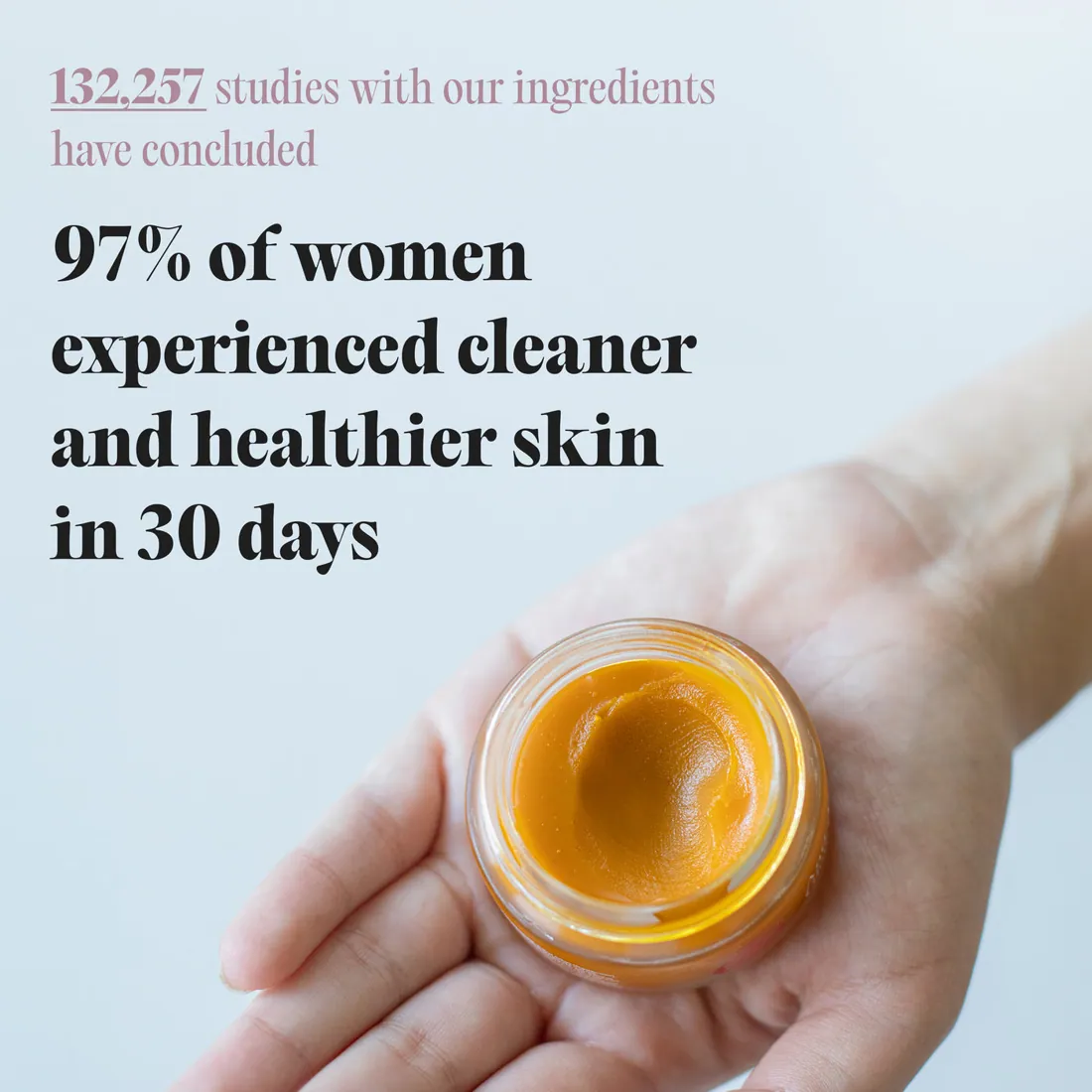 Vásárló eredményei a FJORA Organics Ragyogást adó nappali balzsam használata után