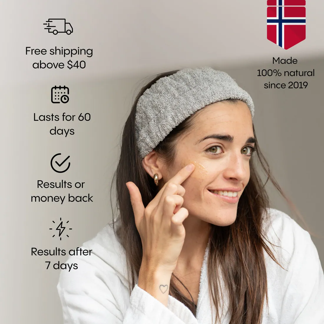 A FJORA Organics Ragyogást adó nappali balzsam klinikai vizsgálatai és tudományosan alátámasztott eredményei
